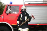 Brandschutzkleidung mit Atemschutz